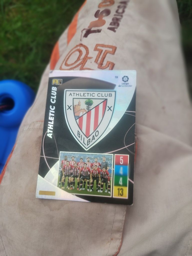 Vând cartonaș panini cu echipa Bilbao