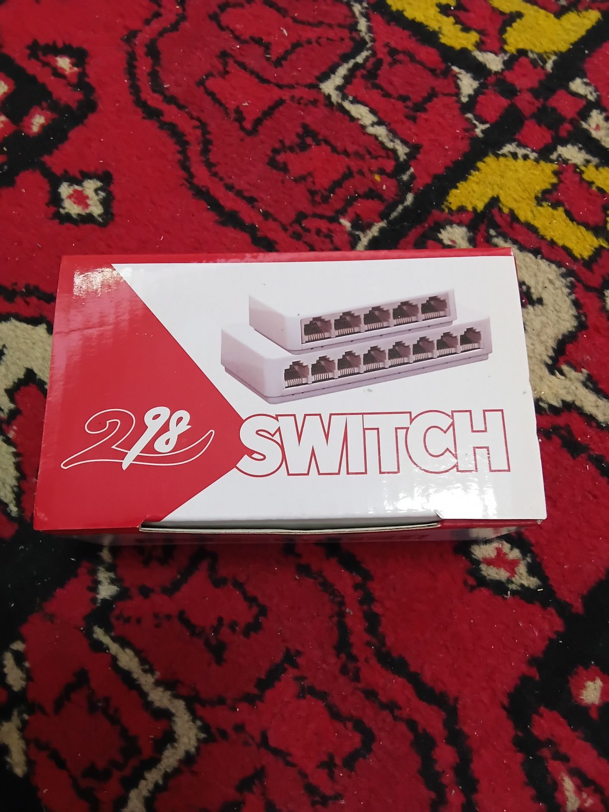 Коммутатор свич 5 портов новый LAN RG45