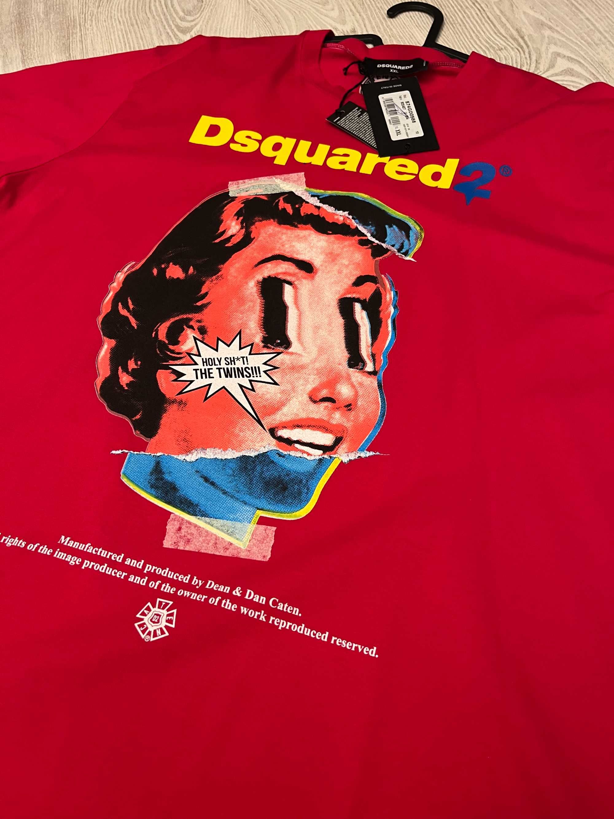 Dsquared2 tricou XXL, original, retail 325 euro
