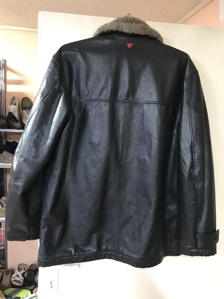 Мъжко кожено палто ,,ICEBERG” разм.52 (XL)