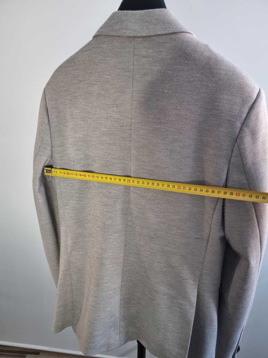 Sacou barbati gri marimea S / 46