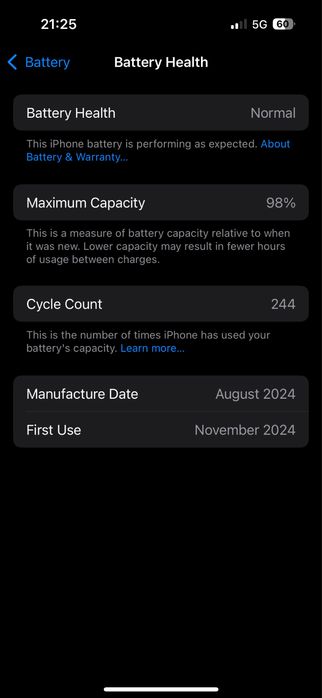 IPhone 16 128 с гаранция