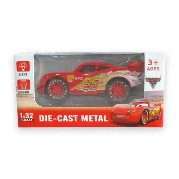 Метална кола на МакКуин със звук и светлина The Cars McQueen