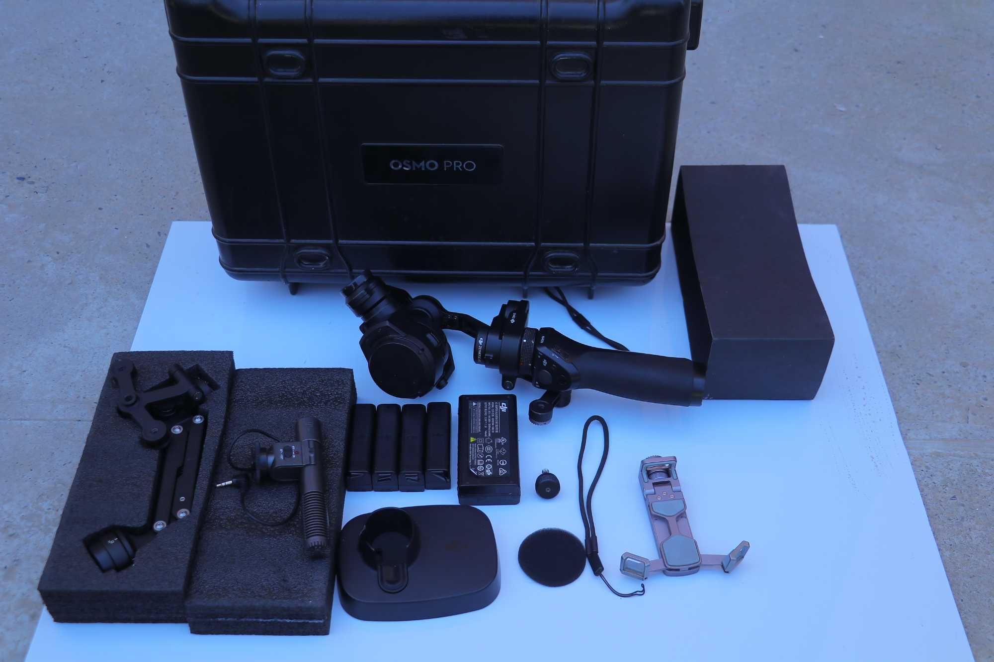 Dji zemus x5 ronin kamera bittada