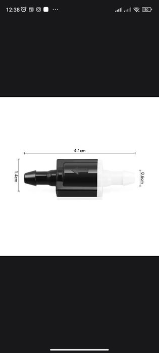 Обратный клапан омывателя лобового стекла на chevrolet