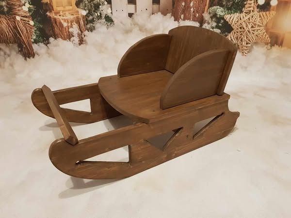 Sanie lemn studio foto - props recuzita fotografi