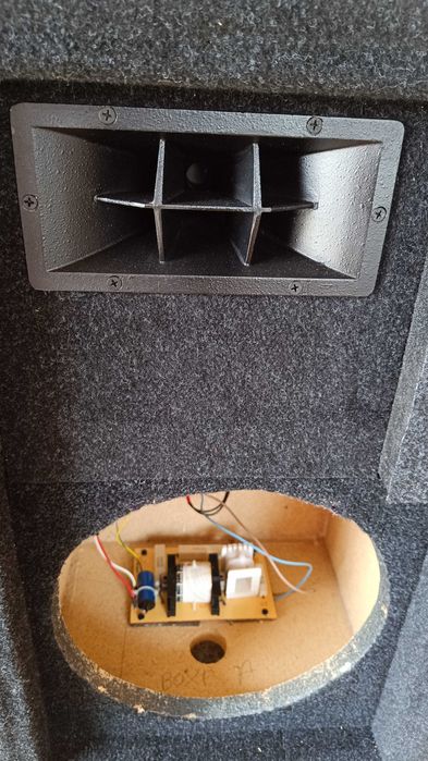 De vanzare 2 boxe audio , 12 inch , 300W ,2 cai , filtre performante