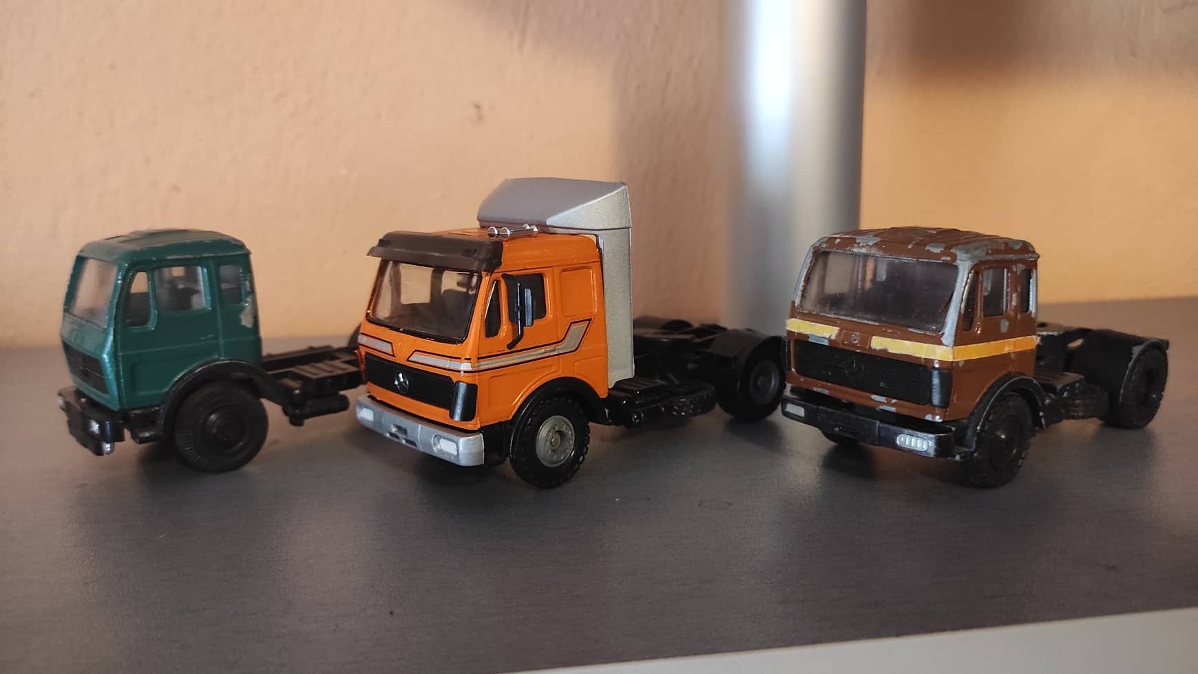 Метални камиони 1:50