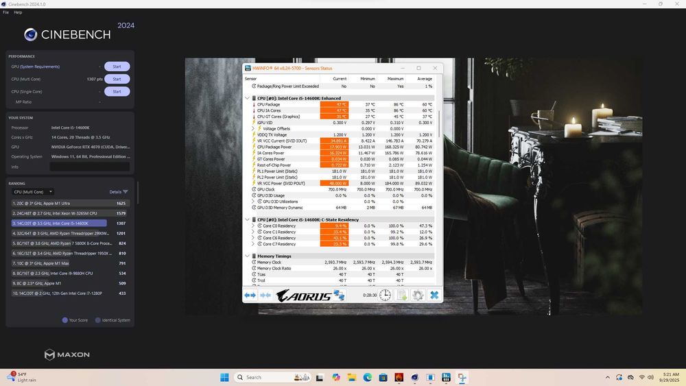 PC Gaming Intel Core i5 14600K RTX 4070
