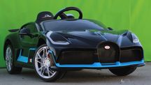 Masinuta electrica Kinderauto Buggati Divo 2x45W 12V PREMIUM #Negru