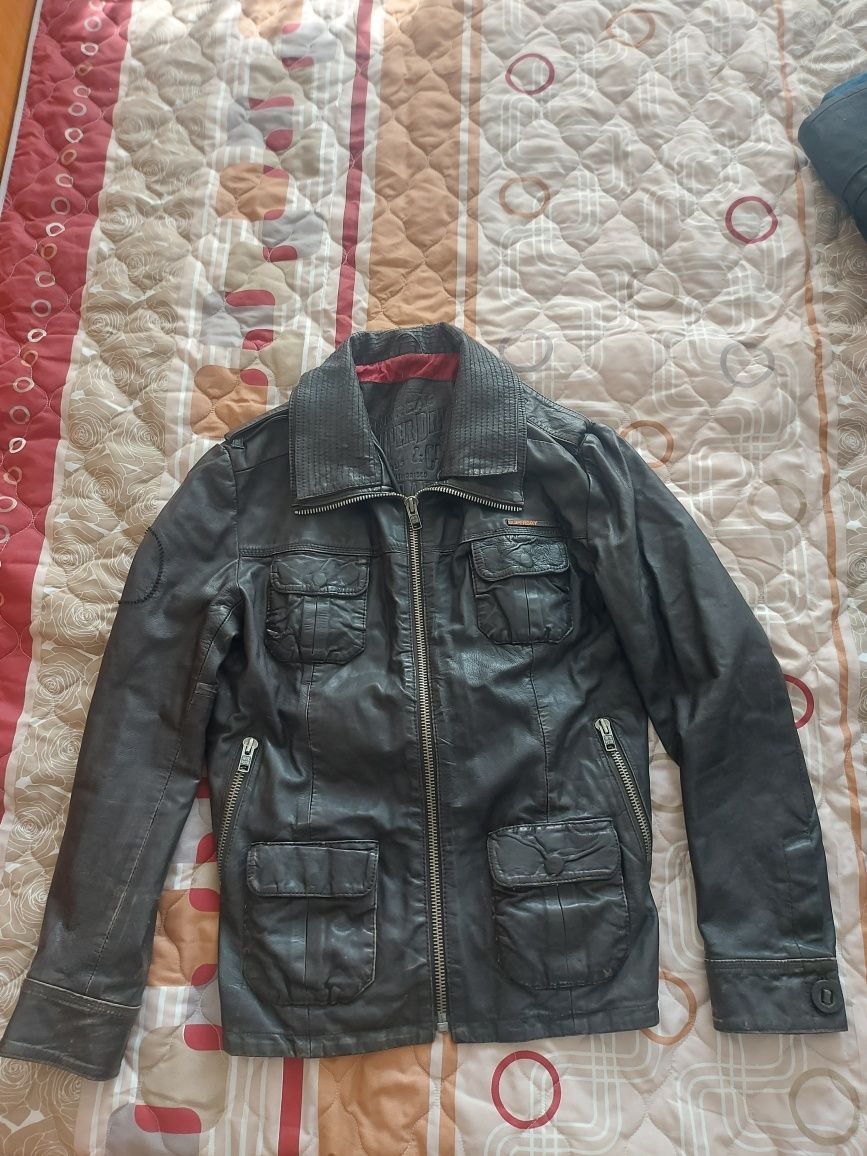 Superdry Brad кожено яке
