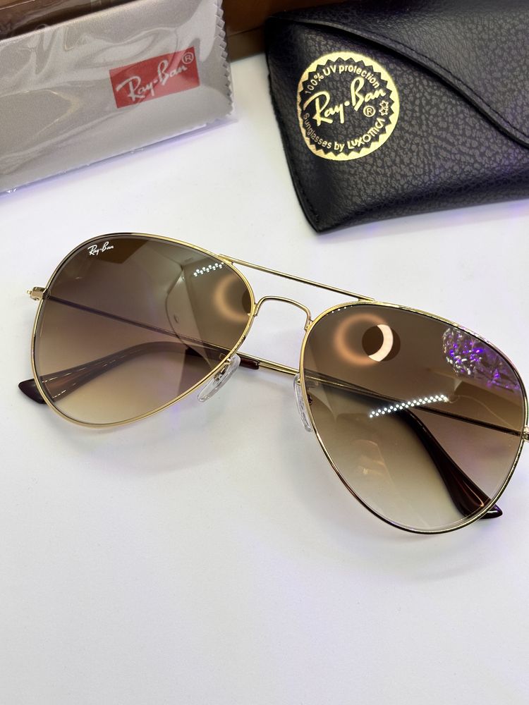 Ochelari de Soare RayBan Aviator Large RB 3026 • Noi + Accesorii