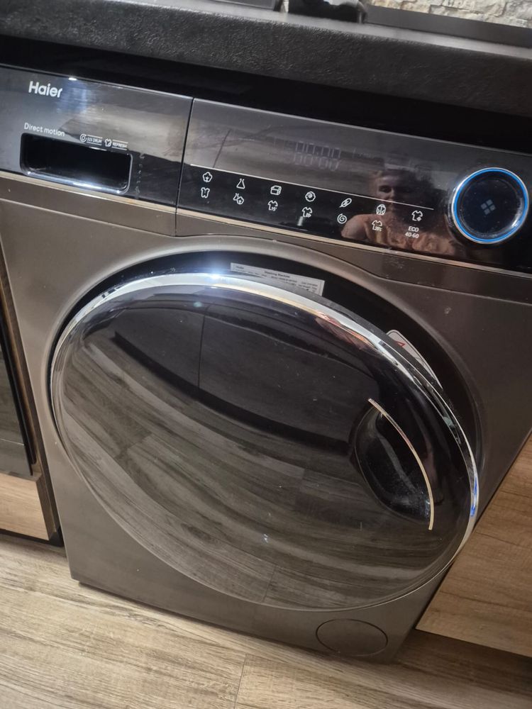 Vand masina de spalat Haier, slim 8-kg