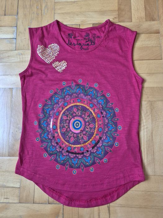 Tricou / Top fără mâneci, Desigual pentru copii - 7-8 ani