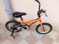 Bicicleta/ Biciclete/ Roti 14"/ copii/ velors/ 3-5 ani/Roti ajutatoare