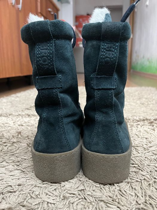 Ghete piele întoarsă naturală nr 36