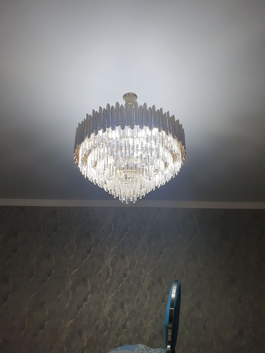 Установка люстр!!!