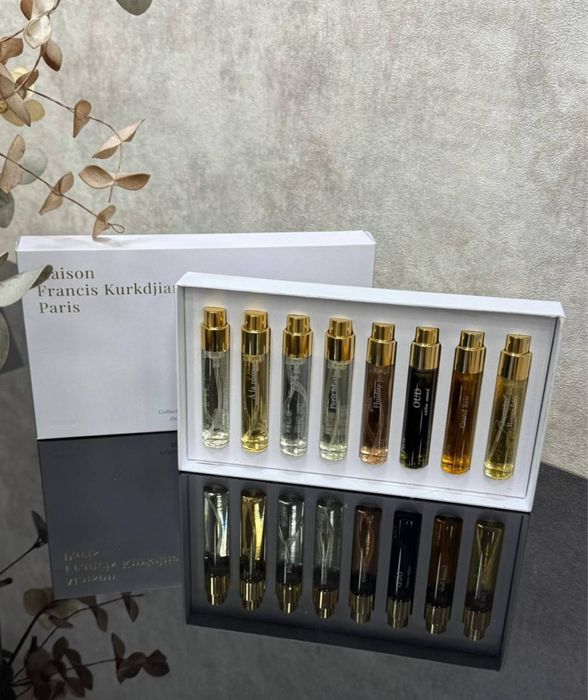 This is a fragrance discovery set by Maison Francis Kurkdjian,