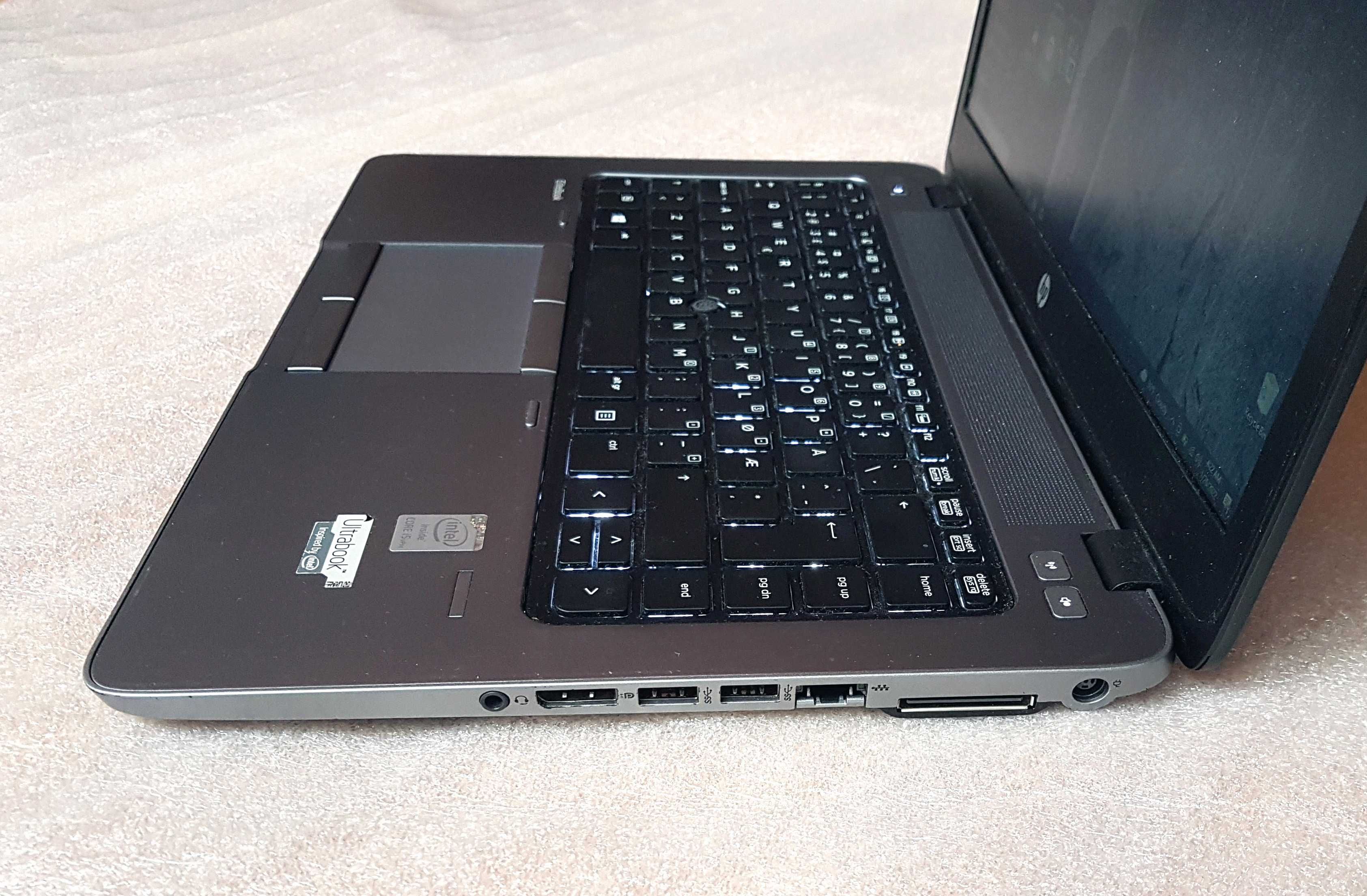 Laptop HP Elitebook 840 G2 14" HD+ I5-4300u 8 GB SSD 240 GB Bateria 3h