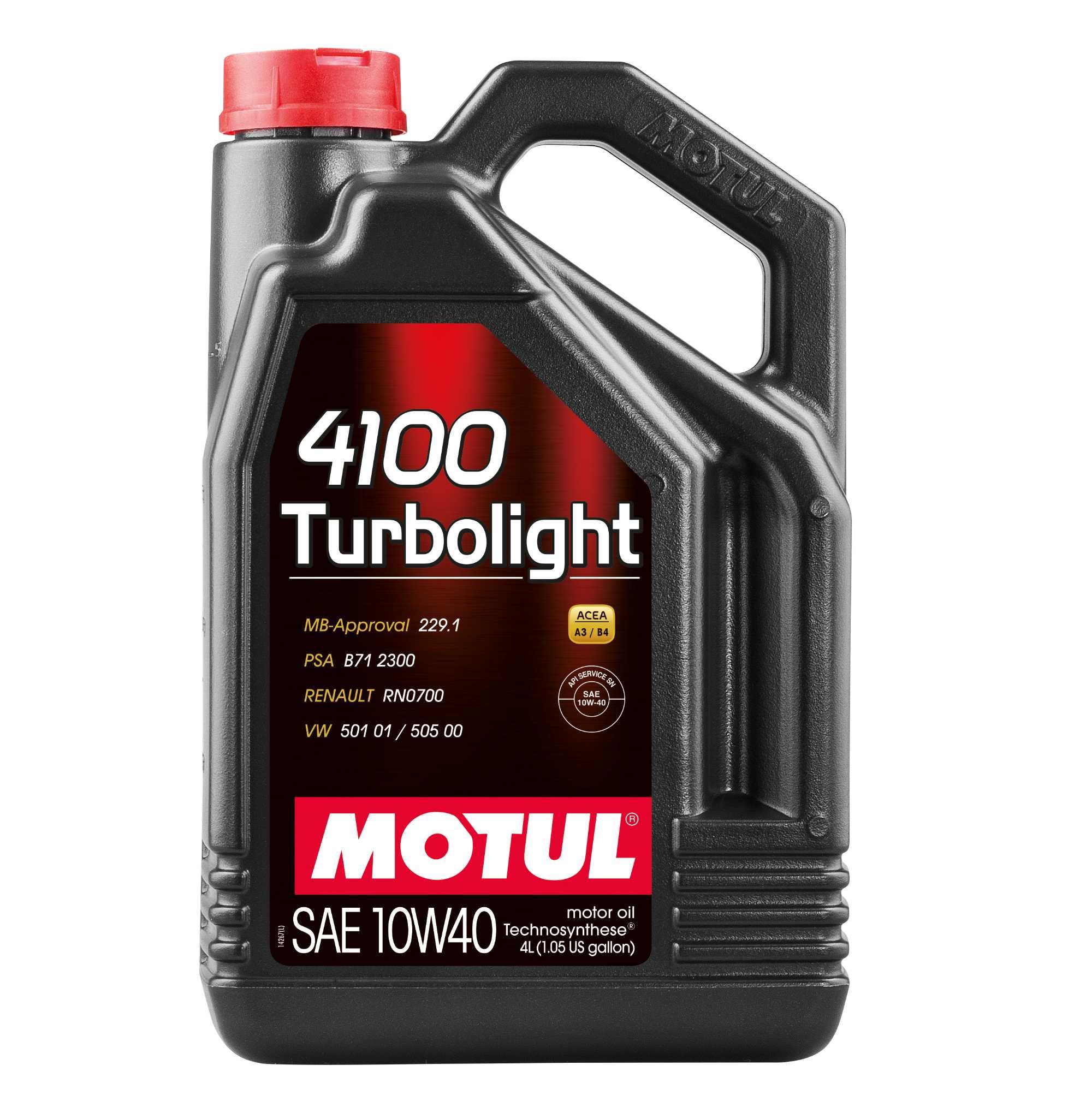 Motul 4100 Turbolight 10W-40 4л Motulstore.uz