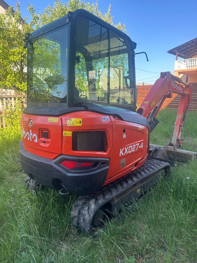 Miniexcavator Kubota kx 027 -4