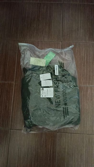 Куртка мужская, свободного покроя, демиссизонная, с капюшоном,