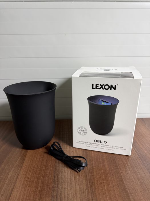 Încărcător wireless cu sterilizator UV • Lexon Oblio