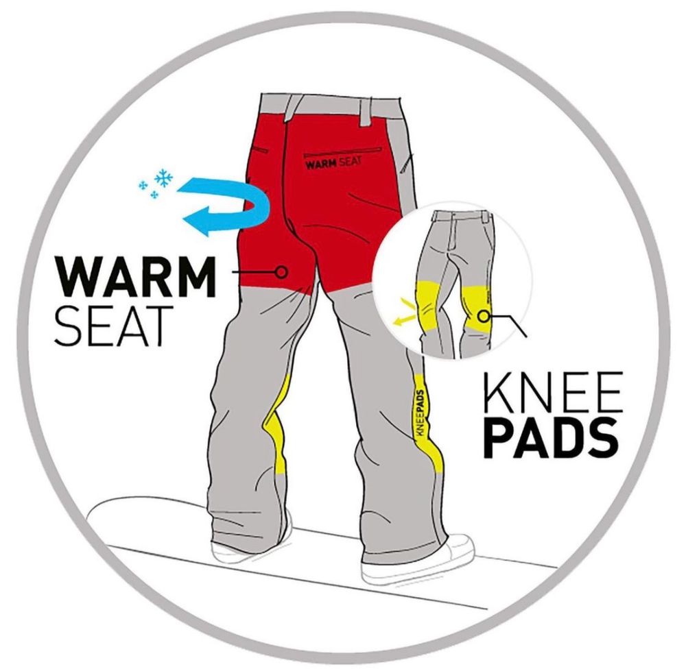 Pantaloni Snowboard