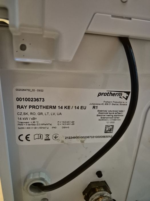 Ray Protherm 14 Kw Centrala Electrica