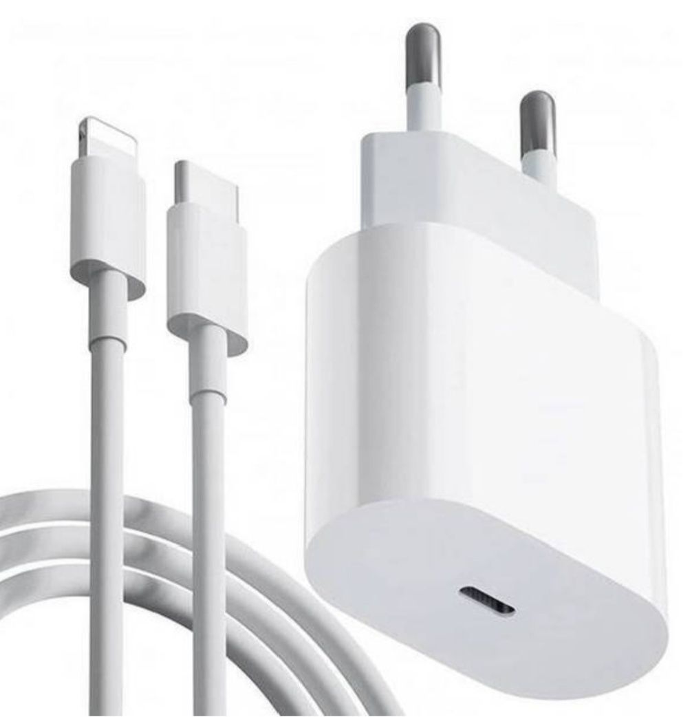 Зарядка для iphone, быстрая, lightning - type C

Type-C - Lightning