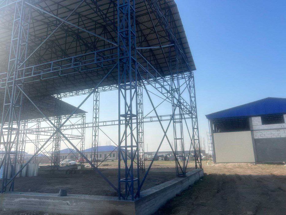 barcha turdagi metall kansturuksia xizmati issiqxona, tom, naves