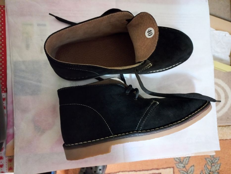 Ghete barbati piele întoarsă  40
