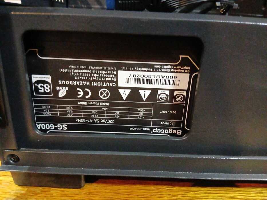 Carcasa Segotep Gremlin + sursa Segotep 500W + hdd 500gb