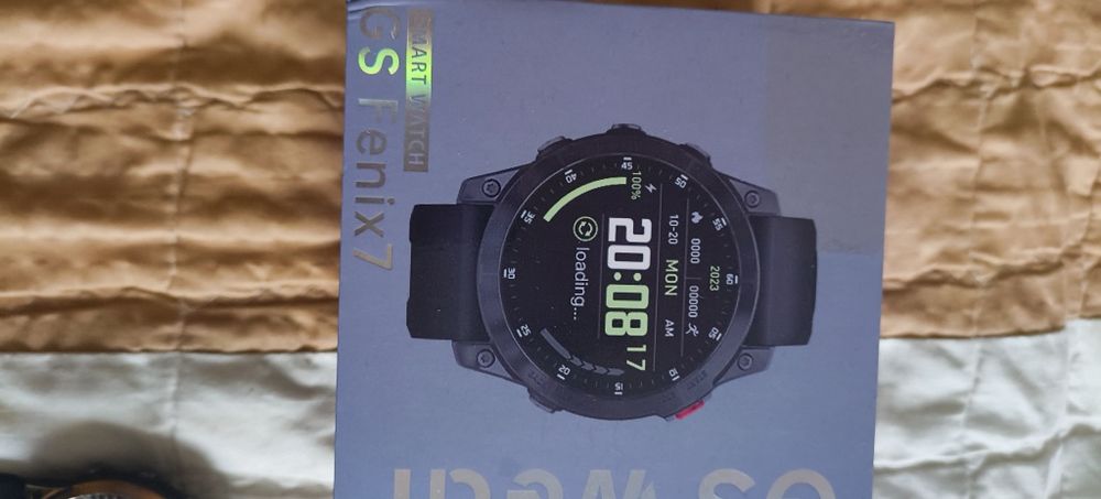 GS Fenix 7 smart watch