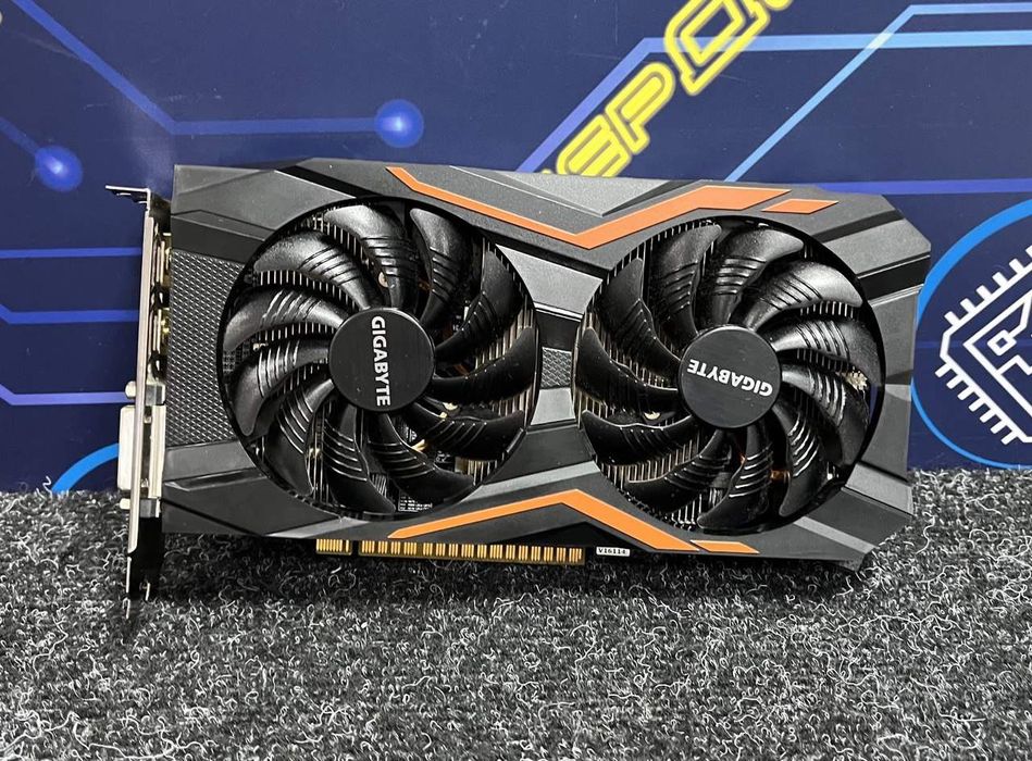 Видеокарта игровая GTX 1050ti 4gb