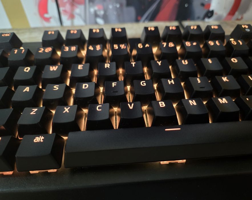 Tastatura gaming Razer Blackwidow v4 green switch