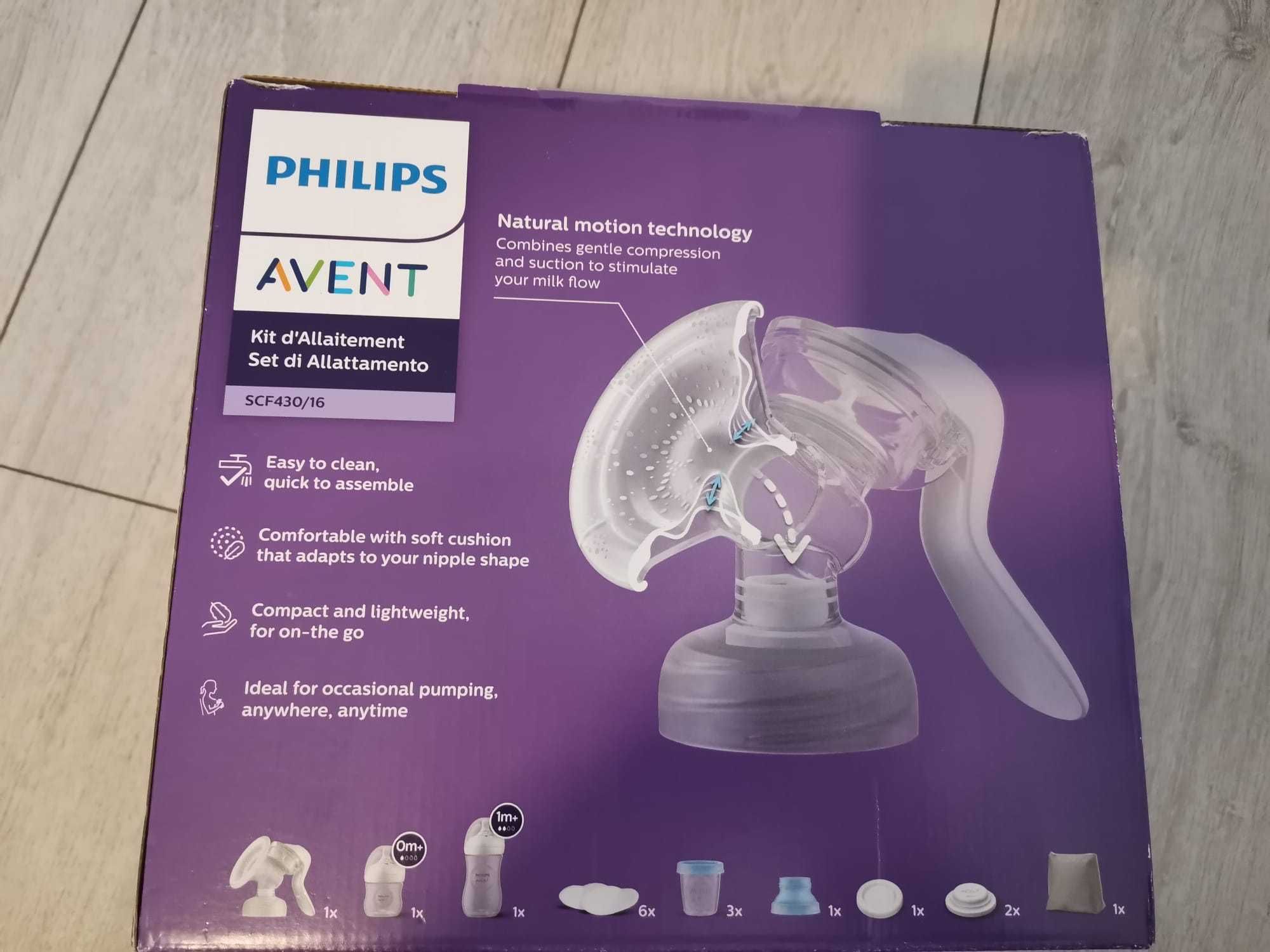 Philips Avent - Set pentru alăptare cu pompă de sân manuală