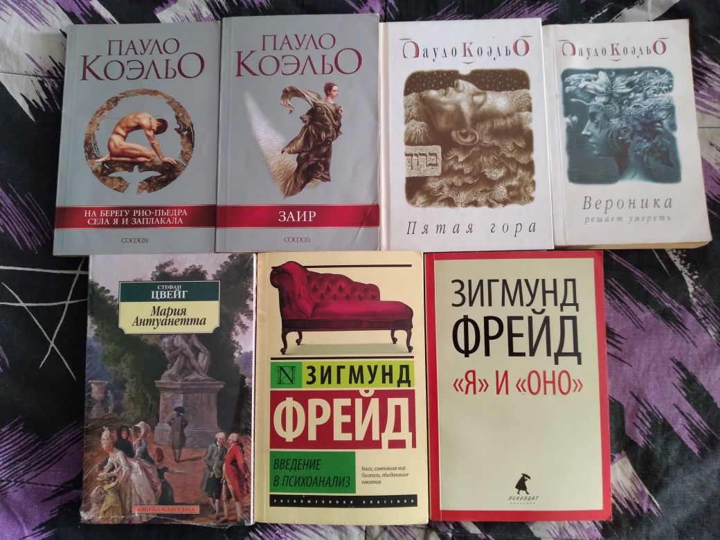 Книги  разные ,от классики  до  специальной литературы.