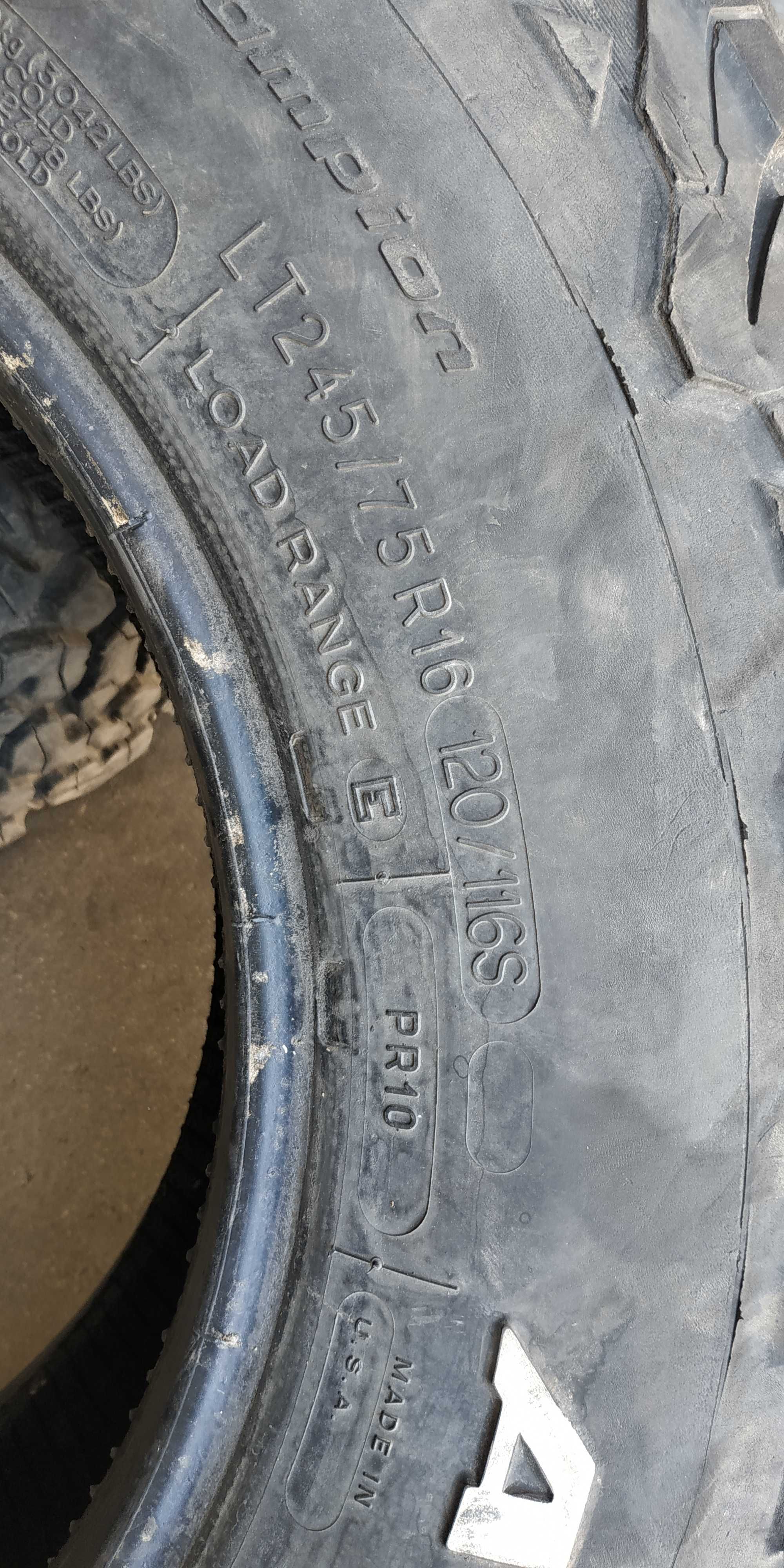 Гуми  BF GOODRICH ALL-TERRAIN T/A KO2 - 245/75/16- 2бр.