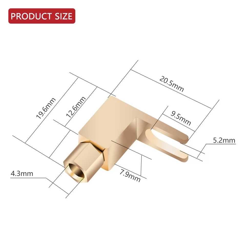 Conectori boxe amplificator ( mufa, mufe ) tip Y furca spade vintage