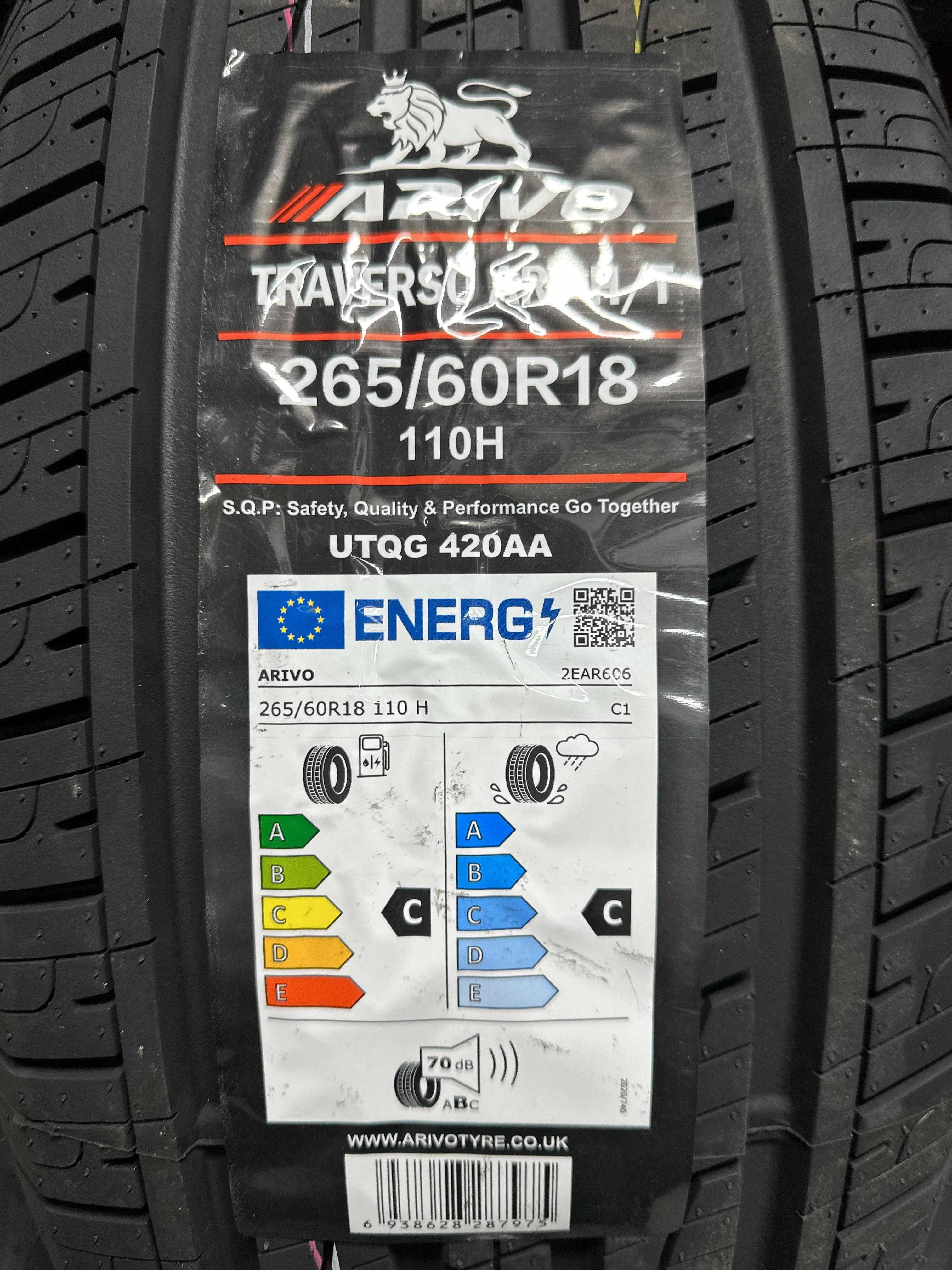 Нови летни гуми ARIVO TRAVERSO ARV H/T 265/60R18 110H НОВ DOT