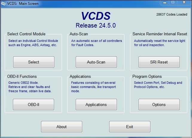 Tester auto / Diagnoza auto VAG Com VCDS 24.50  Romana Ultima versiune