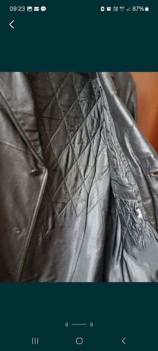 Haina  Palton din piele Naturala