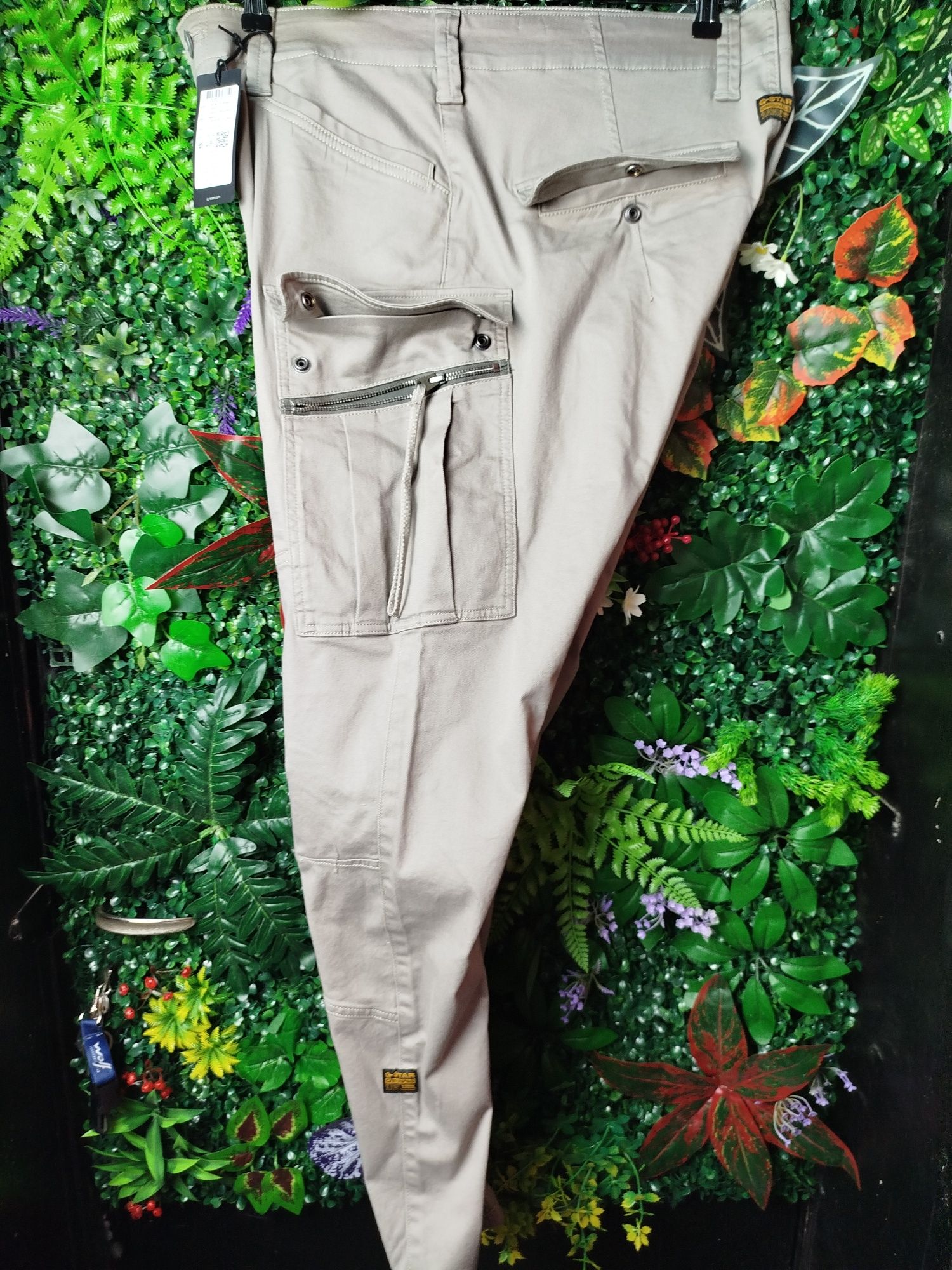 Оригинален карго панталон G-Star Raw Zip 3D Skinny W31 W32 W35 W36 нов