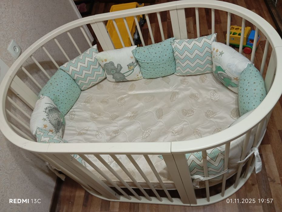 Детская кроватка трансформер