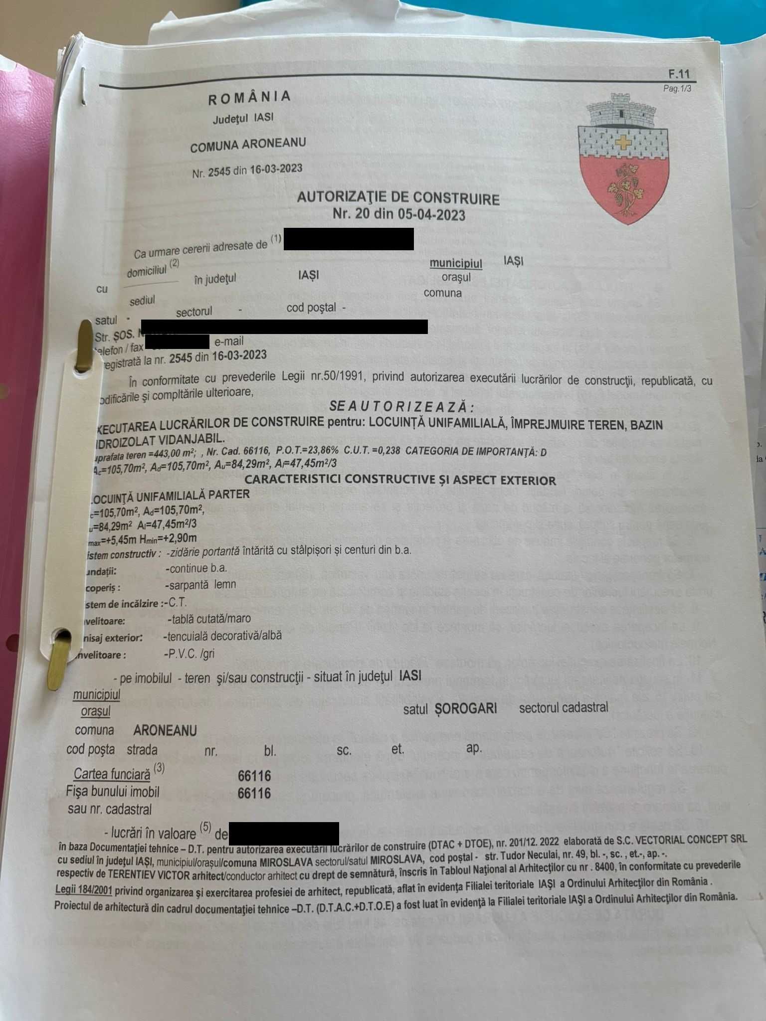 Teren INTRAVILAN Sorogari-Aroneanu, 826mp, acces privat lacul Dorobant