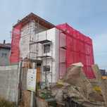 Constructii case  la rosu ,placari polistiren ,hidroizolatii lichide .