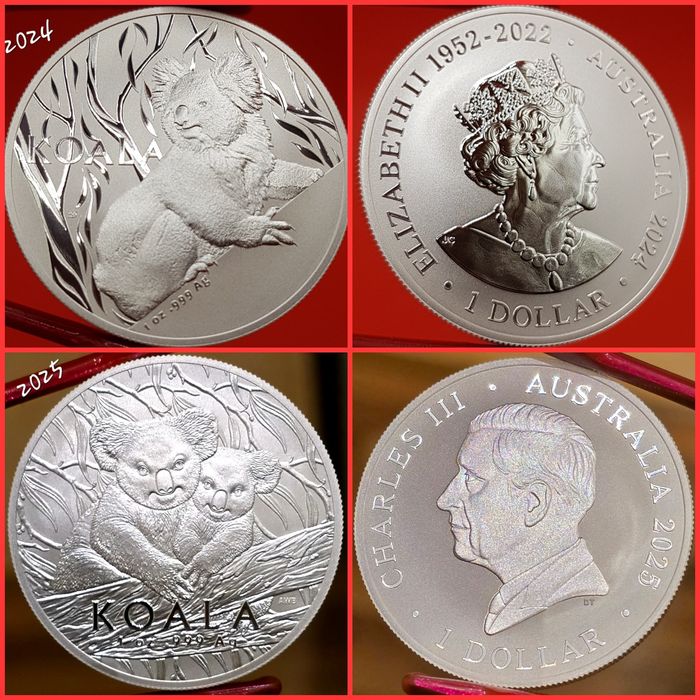 Australia Royal Mint RAM Zoo+ monede lingou argint 999 pur