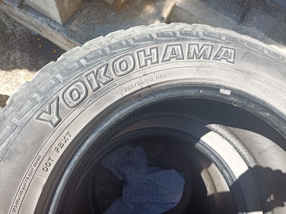 Yokohama Geolander 265/60/18 ,4 броя