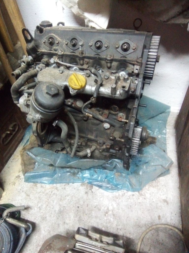 Motor CORSA 1.7  diesel și calculator motor